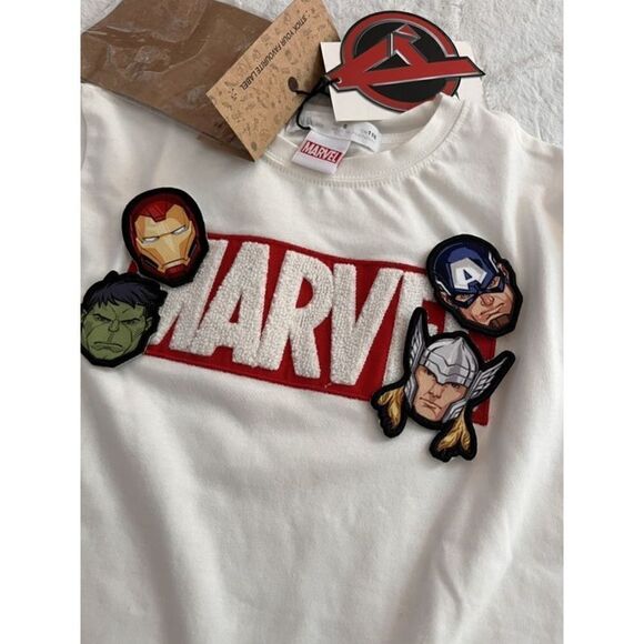NwT Zara Marvel Size 6 Long Sleeve Shirt - Picture 9 of 9